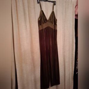 Elegant Olive Green Jumpsuit